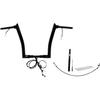 Fat Baggers, Inc. 812914-B 1-1/2in. Plug and Play EZ Install Pointed Top Handlebar Kit - Black view 1