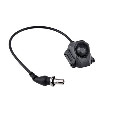 okyass Tactical Modular Button Remote Activation Pressure Switch for SF M300 M600 PEQ15/L3 Series Weapon Light and Tactical Flashlight,for 20mm Picatinny Rail (SF Plug Black)