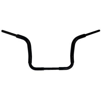 Fat Baggers Inc 813012-B 1-1/2in. EZ Install Rounded Top Handlebar - Gloss Black