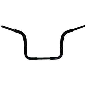 Fat Baggers Inc 813012-B 1-1/2in. EZ Install Rounded Top Handlebar - Gloss Black