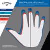 Callaway Golf Dawn Patrol Glove (Worn on Left Hand, White 2024, Medium, Standard) view 4