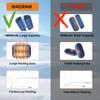 Hand Warmers Rechargeable 2 Pack,10000mAh Split-Magnetic Electric AI Handwarmer Power Bank,3 Levels, Camping,Hunting in Winter (Blue) view 3