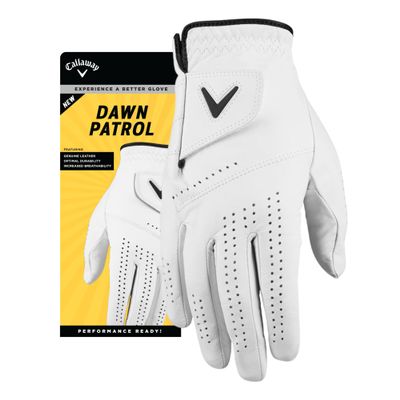 Callaway Golf Dawn Patrol Glove (Worn on Right Hand, White 2024, X-Large, Standard)
