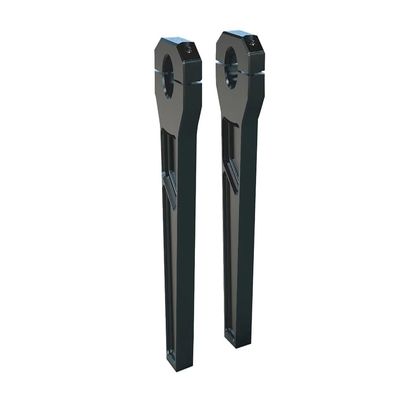 Todds Cycle TD-R11-08B 1in. Handlebar Riser Kit - 8in. Rise - Black