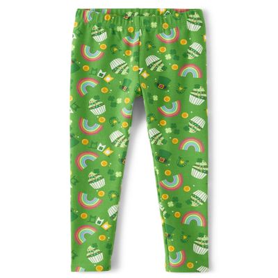 Gymboree,and Toddler Leggings,St. Patrick's Day Shamrock,4T