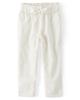 Gymboree,and Toddler Drawstring Linen Pants,Simply White,8 view 1