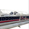 PONTOON BOAT SOLUTIONS, 18-22 Pontoon Boat Canvas Solution with 9 Rise Combo Pack with 18 Gator Bites view 4