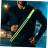 BESPORTBLE 2pcs Running Belt for Men Led Light Night Rider Safety Reflective Girdle Luminous Strap for Night Running view 2
