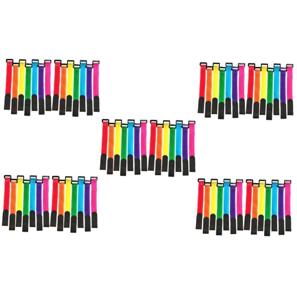 VANZACK 100pcs Multi-function Fishing Rod Straps Pole Holders for Storage Organization Lightweight Fishing Accessories for Bank Daily Use