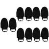 VANZACK 5pairs Bowling Shoe Slider Elastic Band for Easy Slipping Lightweight and Portable Bowling Accessories for Men Women Reduces Friction Smooth Material view 1