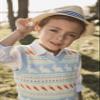 Gymboree,and Toddler Sweater Vest,Bunny Fairisle,5T view 2