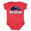 New England Skyline Kid's Bodysuit for Football Fans (Red, 12M) view 1