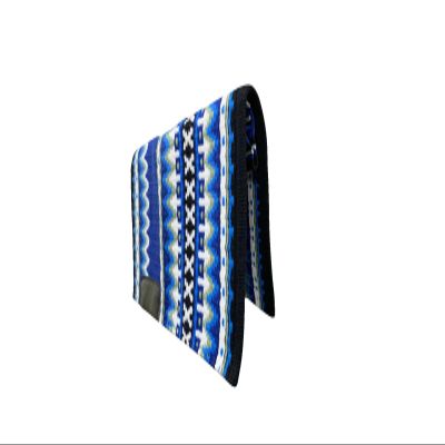 EQUINE OVERSEAS Western Saddle pad Saddle Blanket 100% New-Zealand Wool Show Pad (34"X40") Royal ME