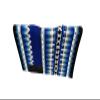 EQUINE OVERSEAS Western Saddle pad Saddle Blanket 100% New-Zealand Wool Show Pad (34"X40") Royal ME view 4