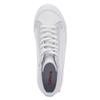 Levi's Mens LS1 Canvas and Suede Hightop Casual Sneaker Shoe view 2