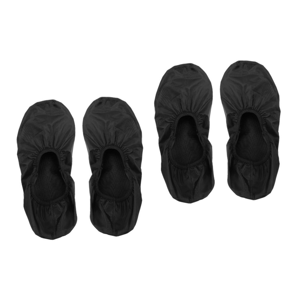 VANZACK 4pcs Elastic Bowling Shoe Covers Outdoor Bowling Sneaker Covers Protector