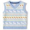 Gymboree,and Toddler Sweater Vest,Bunny Fairisle,3T view 1