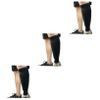 VANZACK 3pcs Piece Calf Compression Sleeve for Men Women Football Shin Guard Running Cycling Hiking Size XL view 1