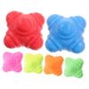 Sosoport 6 Pack Reaction Ball Hexagonal Exercise Balls for Hand Eye Coordination Reflex Training view 1