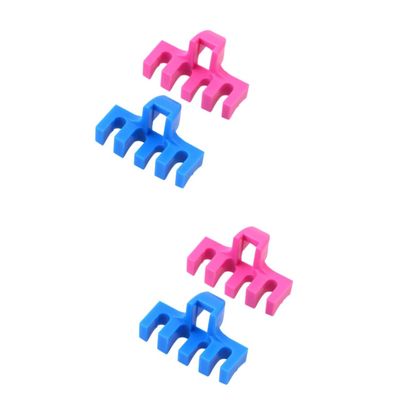 VANZACK 2sets Stringing Racket Machine Tool Adapter for Badminton Stringing Prevents Cracking 2pcs*2