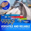 Premium Stainless Steel D-Ring Shackles, Marine Grade, 4-Pack, 1/4" Mini Bow or Clevis Anchor Shackle for Boat, Sailboat, Chain, Rigging Clasp view 4