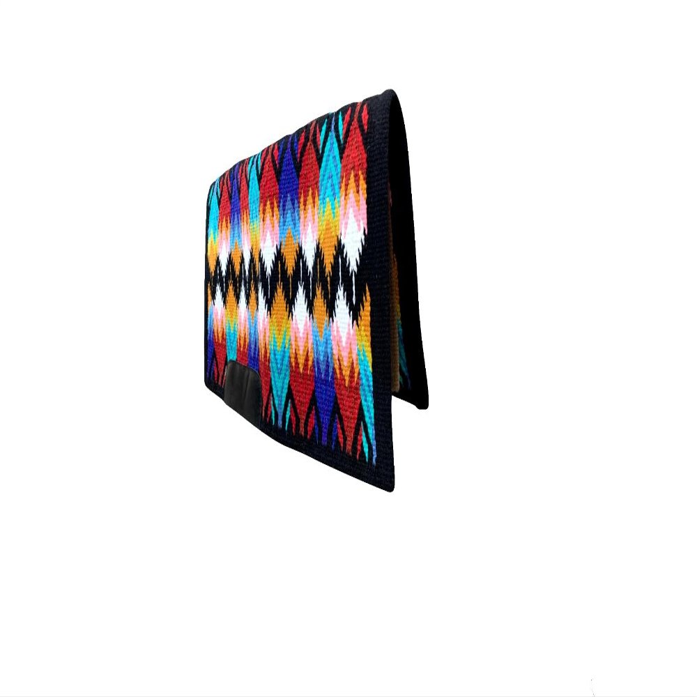 EQUINE OVERSEAS Western Saddle pad Saddle Blanket 100% New-Zealand Wool Show Pad (34"X38")