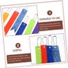 Sosoport 24pcs Reflective Keychain for Boys and Girls Adults Stylish Pendant Key Holders Fluorescent and High Visibility Reflective Backpack Strap view 2