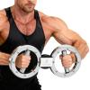 EILISON Rotating Burn Machine 12 LB, Rotating Arm Machine 360 Degree Rotating Grips, Multifunctional Spinning Burn Rotator Machine for Forearm Trainer, Boxing, Workouts (Silver) view 1