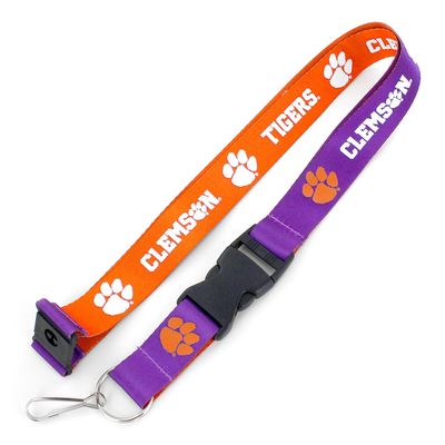 Aminco NCAA Clemson Tigers Reversible Lanyard