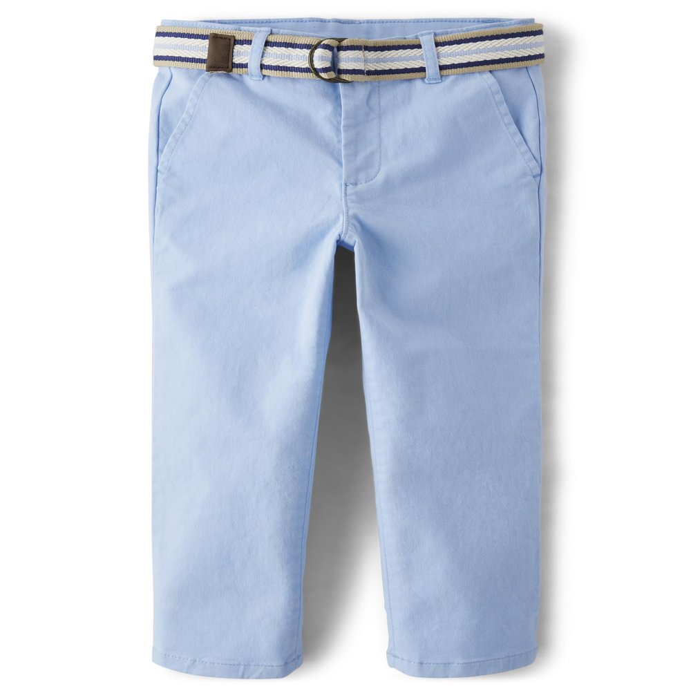 Gymboree,and Toddler Belted Twill Chino Pants,Daybreak,12-18 Months