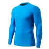 ADOREISM Swim Shirts for Men UPF 50+ Quick-Dry Sun Protection Long Sleeve Rash Guard for Men (Blue, 2XL) view 1