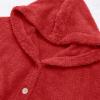 Womens Casual Sherpa Hoodie Jacket Fuzzy Fleece Warm Sweatshirts Button Down Oversized Outerwear Loose Hooded Tops view 4