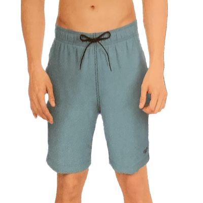 Speedo Men's UPF 50+ Stretch Comfort Liner Water Resistant 18" Fitness Shorts (US, Alpha, Large, Regular, Regular, Light Blue)