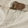 Gymboree,and Toddler Belted Twill Chino Shorts,Stone,7 view 2