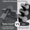 Adjustable Dumbbells Hand Weights Set: Sportneer 5 in 1 Weight Adjustment 10 LB Dumbbells Set of 2 Free Weights Fast Adjust Dumbbell Weight Set for Women Men Home Gym Exercise Workout Strength view 4