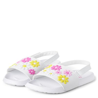 Gymboree,and Toddler Slides with Backstrap,Flower Slide,12 Years
