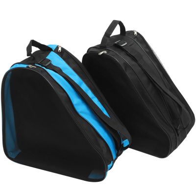 BESPORTBLE 2pcs Roller Skates Bag Zipper Storage Pouch for Ice Skating and Inline Skates Comfortable and Breathable Material Easy to Clean for Shoes and Accessories and Colors