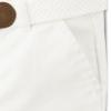 Gymboree,and Toddler Belted Twill Chino Shorts,Simply White,3T view 3