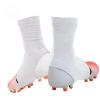 Senvitate Cleat Covers, Spats Football Cleat Covers, Football Cleat Spats, Cleat Sleeves for Soccer, Lacrosse, Baseball & Softball Youth Adults, Keeps Cleats Tied Turf Pellets Out (White, Small) view 1