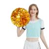 2 Pack Cheer pom poms , Professional Cheerleader Pom Poms ,for Team Spirit Sports Dance Cheer Kids Adults (Gold) view 3