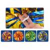 2 Pack Cheer pom poms , Professional Cheerleader Pom Poms ,for Team Spirit Sports Dance Cheer Kids Adults (Hot Pink) view 4