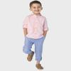 Gymboree,and Toddler Long Sleeve Button Up Shirts,Simple Pink,5T view 3