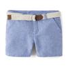 Gymboree,and Toddler Belted Twill Chino Shorts,Boy That's Blue,8 view 1