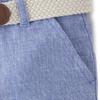 Gymboree,and Toddler Belted Twill Chino Shorts,Boy That's Blue,8 view 4