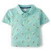 Gymboree,and Toddler Short Sleeve Polo Shirt,Sea Kiss,3T view 1