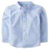 Gymboree,and Toddler Long Sleeve Button Up Shirts,Spring Blue,2T view 1