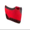 EQUINE OVERSEAS Western Felt pad Saddle pad Made of 100% Woolen Felt .Hand Carved Leather Attached on The pad Make it More Beautiful. Product Red 2.0 view 3