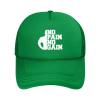 Wikjxiz No Pains, No Gains Mesh Hat Dad Hats Cool Baseball Cap for Men Women Green Fishing Caps view 2