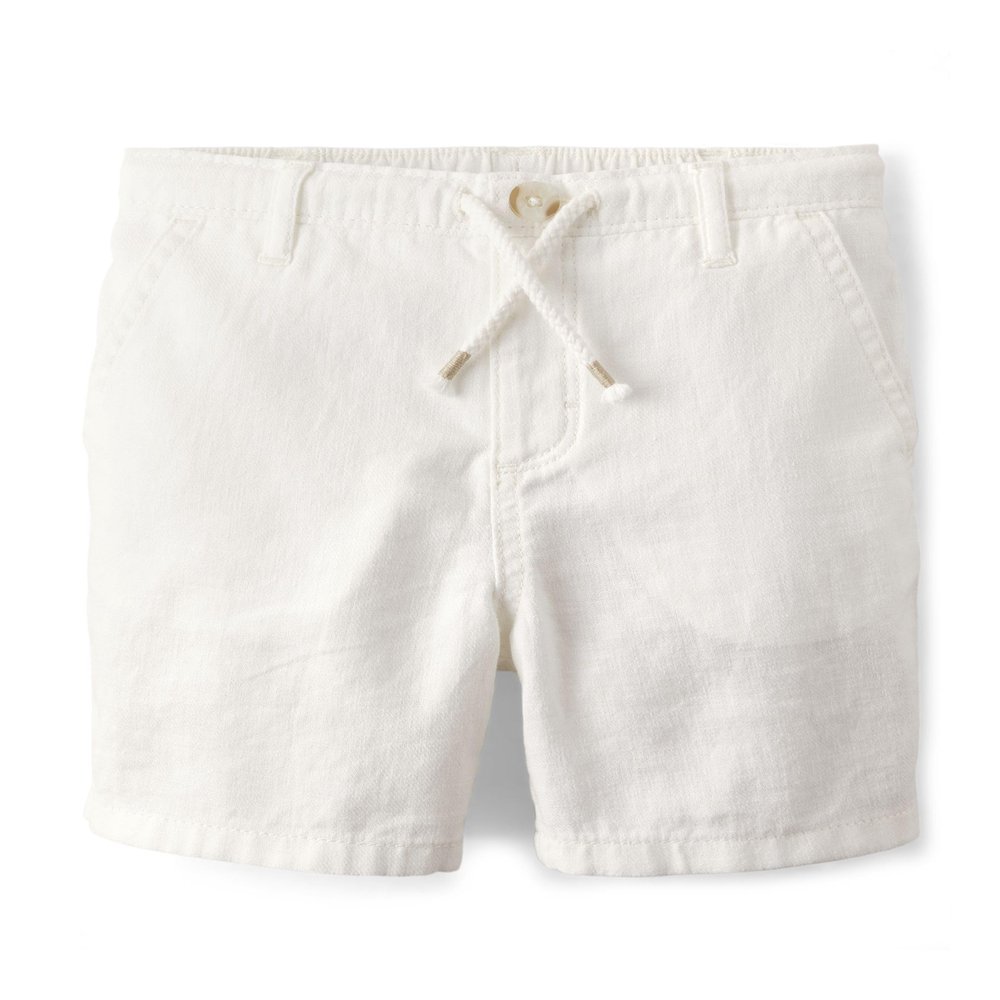 Gymboree,and Toddler Pull on Shorts,Simply White,7