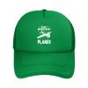Wikjxiz Easily Distracted by Airplanes Mesh Hat Dad Hats Cool Baseball Cap for Men Women Green Fishing Caps view 2